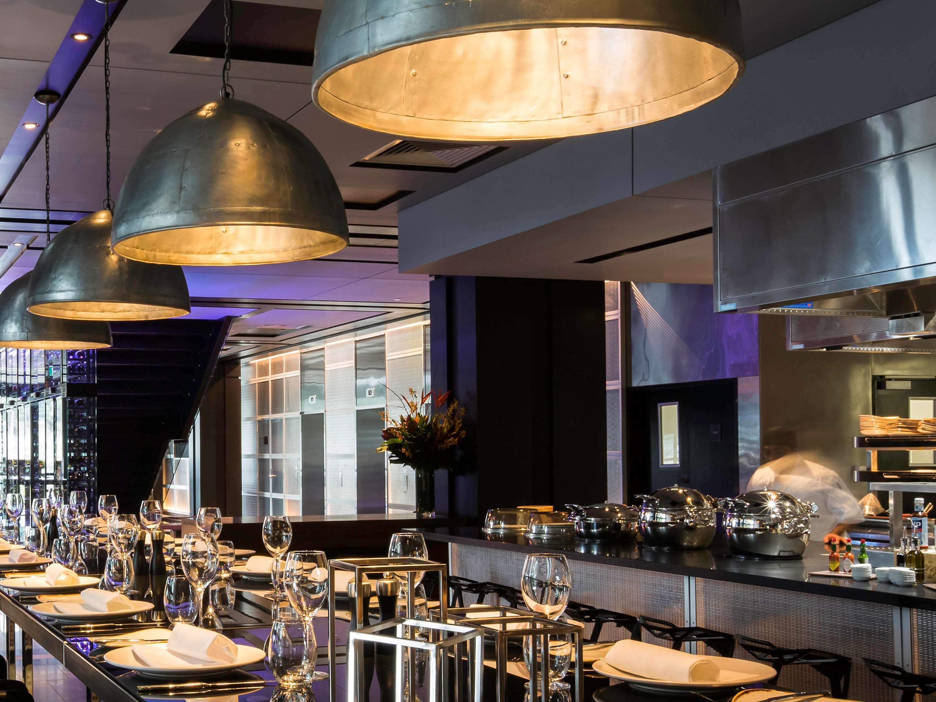 Pullman Sydney Airport Hotell Eksteriør bilde The interior of the restaurant